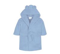 Gift Hub Baby Dressing Gown - Soft & Cozy Hooded Towel Dressing Gown for Babies & Toddlers - Polyester Baby Bathrobe - Newborn Essentials for Bath Time & Everyday Comfort - Blue 3-4 Years