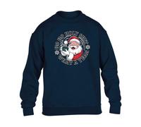 Gift Hub HO HOLY SHIT What A Year Mens Sweatshirt Christmas Jumper Funny Christmas Holiday Sweat