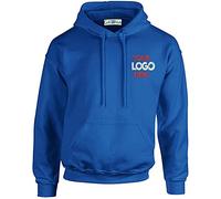 Gift Hub Personalised Embroidery Embroidered Hoodie Logo Pullover Workwear
