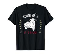 Gift idea for Scooters, Riders, Scooters, Rollin 60's T-Shirt