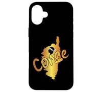 Gift idea souvenir card and symbol of the Corsican flag Case for iPhone 16 Plus