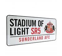Gift Ideas - Official Sunderland AFC Metal Street Sign - A Great Present For Football Fans