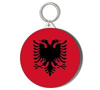 Gift Insanity ALBANIA FLAG 58mm Keyring
