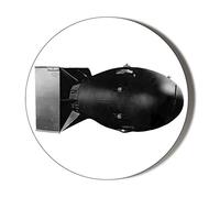 Gift Insanity ATOMIC BOMB Large 58mm Round Fridge Magnet
