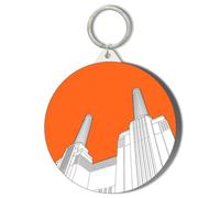 Gift Insanity BATTERSEA POWER STATION ORANGE SHORT CHAIN KEYRING BOTTLE OPENER