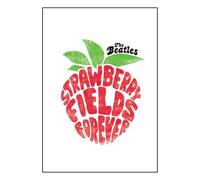 Gift Insanity BEATLES STRAWBERRY FIELDS POSTER A4 Size