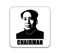 Gift Insanity Chairman Mao - Mao Tse Tung Pop Art 55mm x 55mm Square Fridge Magnet