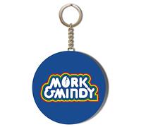 Gift Insanity CLASSIC 70'S TV - ROBIN WILLIAMS - MORK AND MINDY LOGO - 58mm KEYRING BOTTLE OPENER