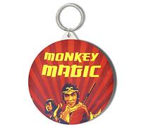 Gift Insanity CLASSIC RETRO CHILDRENS TV MONKEY MAGIC 45mm Keyring