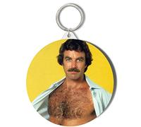 Gift Insanity CLASSIC SEX SYMBOL TOM SELLECK SHIRT OFF 45mm Keyring