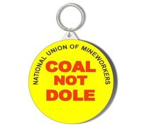 Gift Insanity COAL NOT DOLE 45mm Short Chain Mirror Keyring