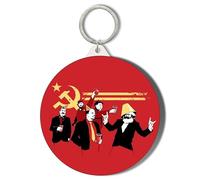 Gift Insanity COMMUNIST LEADERS PARTYING AT THE COMMUNIST PARTY! 45mm Short Chain Mirror Keyring