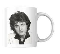 Gift Insanity David Essex Black and White Design - Large 15oz Ceramic Mug
