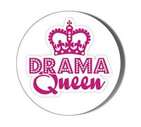 Gift Insanity DRAMA QUEEN PINK CROWN 58mm novelty badge