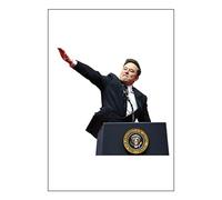 Gift Insanity ELON MUSK SALUTE A5 SMALL PRINT