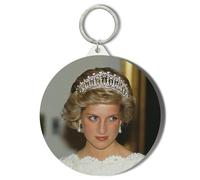 Gift Insanity GLORIOUS PRINCESS DIANA LOOKING REGAL WITH TIARA - 45mm Keyring
