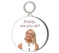 Gift Insanity HOLLY WILLOUGHBY - FIRSTLY, ARE YOU OK? - 58mm Keyring