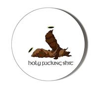 Gift Insanity HOLY FUCKING SHIT 58mm Large Novelty Magnet