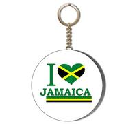 Gift Insanity I LOVE JAMAICA 55mm KEYRING BOTTLE OPENER