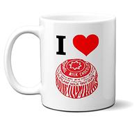 Gift Insanity I Love Tunnocks Tea Cakes - 11oz White Ceramic Mug