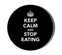 Gift Insanity KEEP CALM AND STOP EATING 77mm Fridge Magnet