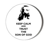 Gift Insanity KEEP CALM AND TRUST THE SON OF GOD 58mm Novelty Badge
