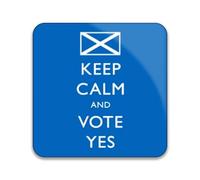 Gift Insanity Keep Cam And Vote Yes - Scottish Independence 55mm x 55mm Square Fridge Magnet
