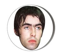 Gift Insanity LIAM GALLAGHER FACE Small 38mm Novelty Badge