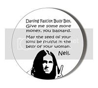 Gift Insanity NEIL THE YOUNG ONES 45mm SUPER SAFE CLIP BADGE