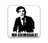 Gift Insanity Norman Wisdom Mr Grimsdale 55mm x 55mm Square Fridge Magnet