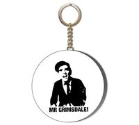Gift Insanity NORMAN WISDOM MR GRIMSDALE WHITE 55mm KEYRING BOTTLE OPENER
