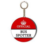 Gift Insanity OFFICIAL BUS SPOTTER 58mm Long Chain KEYRING BOTTLE OPENER