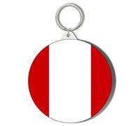 Gift Insanity PERU FLAG 45mm Keyring