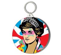 Gift Insanity Princess Diana - The Queen Of Hearts 45mm Short Chain Mirror Keyring