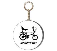 Gift Insanity RALEIGH CHOPPER BLACK 58mm KEYRING BOTTLE OPENER