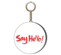 Gift Insanity SCARFACE SAY HELLO TO MY LITTLE FRIEND M16 BLACK 45mm CHAIN KEYRING BOTTLE OPENER