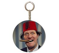 Gift Insanity TOMMY COOPER CLASSIC 58mm Long Chain KEYRING BOTTLE OPENER