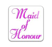 Gift Insanity Wedding Maid Of Honour 55mm x 55mm Square Fridge Magnet