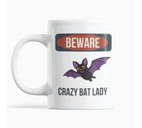 Gift Island Bat Gifts for Women | bat Mug | Animal Winter Mug | Halloween Ladies Mugs Gift | Gardner | bat Lady | Cup for Wildlife Lover | bat Themed Gifts 11 oz Coffee Cup (Bat)