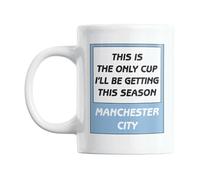 Gift Island Football Secret Santa Mug Gift for Man City Supporters | Mug Gift for Man City Fans | Football Stuff, Joke Mug for Friends, Colleague, Cousin, Uncle, Dad, Father, Son, Brother 11oz