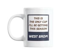 Gift Island Football Secret Santa Mug Gift for West Brom Supporters | Mug Gift for West Brom Fans | Football Stuff, Joke Mug for Friends, Colleague, Cousin, Uncle, Dad, Father, Son, Brother 11oz