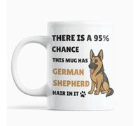 Gift Island German Shepherd Gifts - German Shepherd Mug - Gifts for Dog Lovers - Dog Mum & dad Mug - for Birthday, Christmas, Father and Mother's Day Coffee Cup 11 oz
