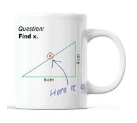Gift Island Maths Teacher Mug - Gifts for Maths Teachers - Math Teacher Gifts - FIND X - 11oz