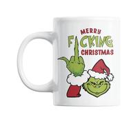 Gift Island Merry F**ing Christmas - Secret Santa Gifts Mug for Christmas - Sarcastic and Humor Rude Gift Mug - 11 oz Coffee - Tea Cup