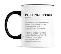 Gift Island Personal Trainer Mug Definition - Personal Trainer Gifts for Men and Women, Gift for pt, pt and Gym Instructor, Secret Santa - Gym Gifts, for Gym Lovers Mug and Fitness