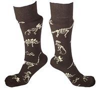 Gift It Right Dinosaur Bone Palaeontology Socks for Men, Women, Girls and Boys, Unisex Adult Socks Jurassic Dinosaur Socks Large Size Uk 8-11 Eu 41-45