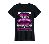 Gift Leaving Woman This Babe Is Crazy Humor Colleague T-Shirt