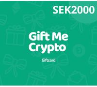Gift Me Crypto 2000 SEK Gift Card