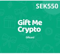 Gift Me Crypto 550 SEK Gift Card