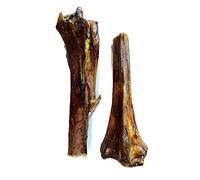Gift Ostrich Metatarsus Bones for Dogs - Long Lasting Dog Chew - Light & Less Likely to Splinter - 100% Natural - DOG CHEW PACK OF 2
